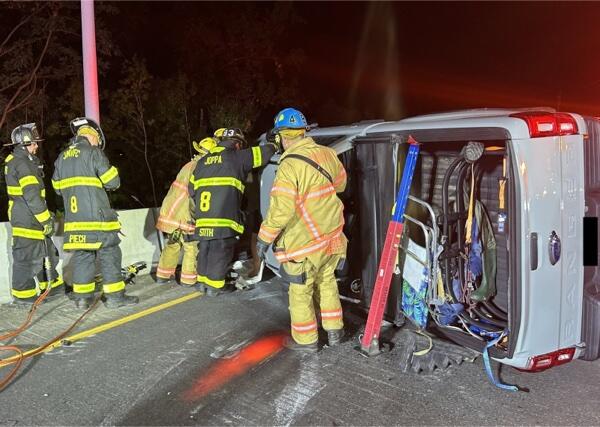 Mountain Road shut down after vehicle overturns in Joppa crash - NewsBreak