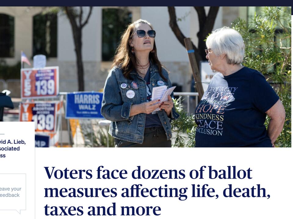 2024 ballot measure results, including abortion, minimum wage and marijuana