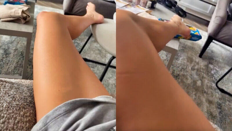 Sophie Cunningham Shows Off Her “Good” Incredibly Long Leg with a Trick  While Watching College Football During Recovery from Season-Ending Knee  Surgery [VIDEO] - NewsBreak