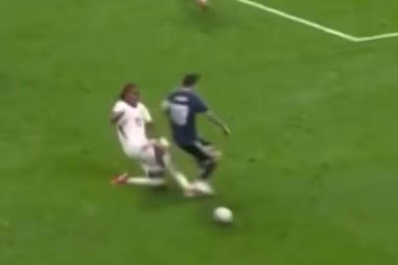 Lionel Messi 'stamp' sparks controversy as moment missed during England ...
