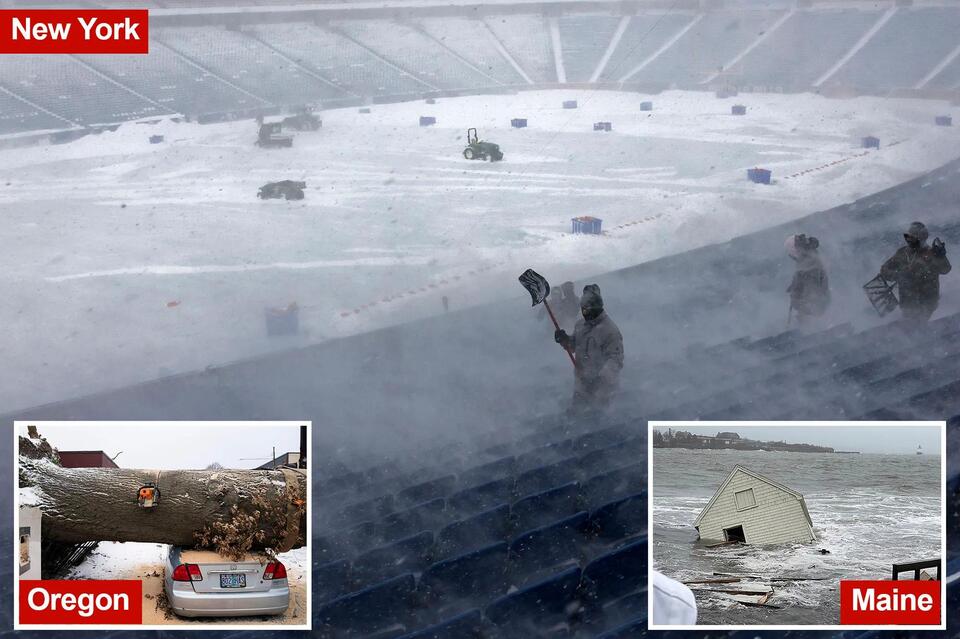 Deadly arctic blast threatens NFL playoffs, Iowa caucuses as 79% of US ...