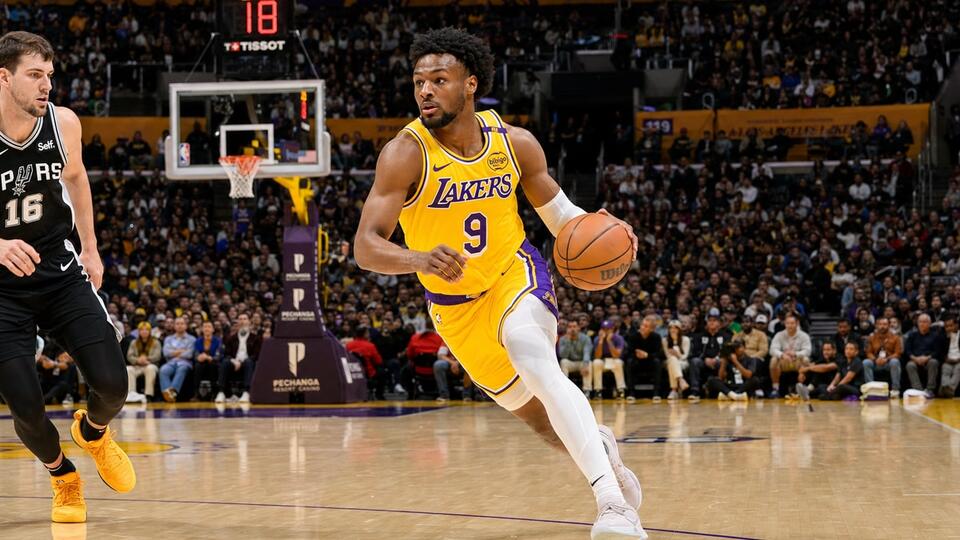 Lakers Waive Dalton Knecht, Keep Bronny James on Roster Despite Rough ...