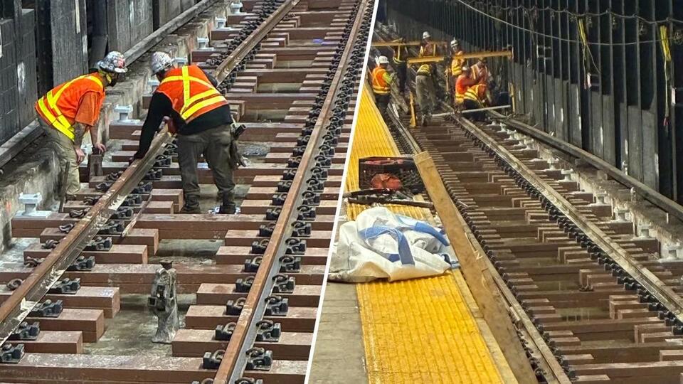 Full subway service restored after cracks found under subway tracks near Central Park