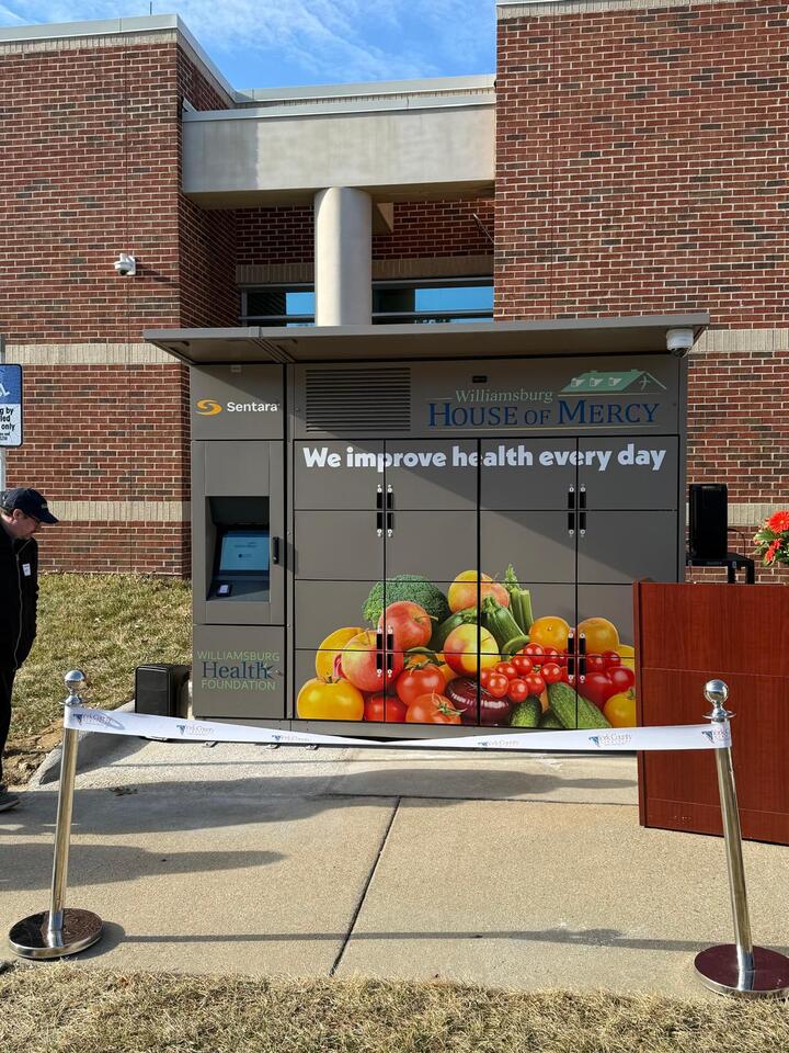 Community Food Lockers Unveiled Through Sentara, House of Mercy ...