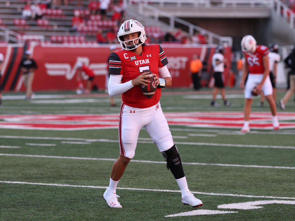 Cam Rising 'Fairly Smart' with Running Decisions against Southern Utah
