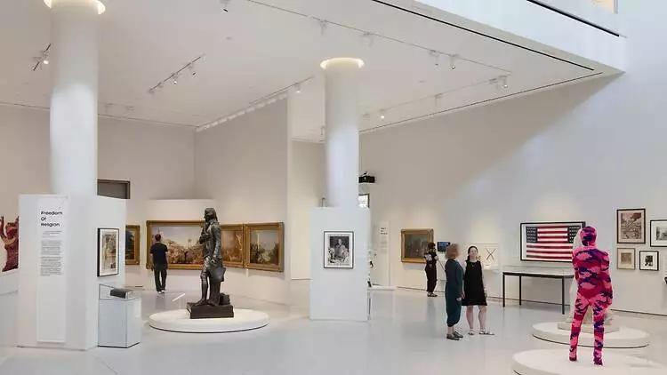 Take a first look at the newest wing of New York's oldest museum, opening today