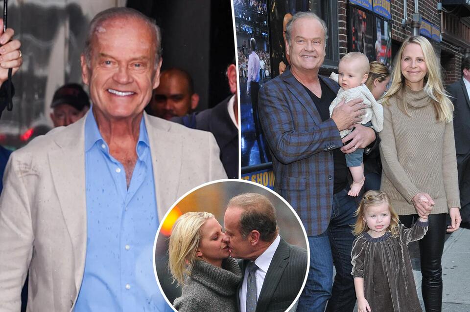 Kelsey Grammer, 70, set to become dad of 8 as wife Kayte Walsh is