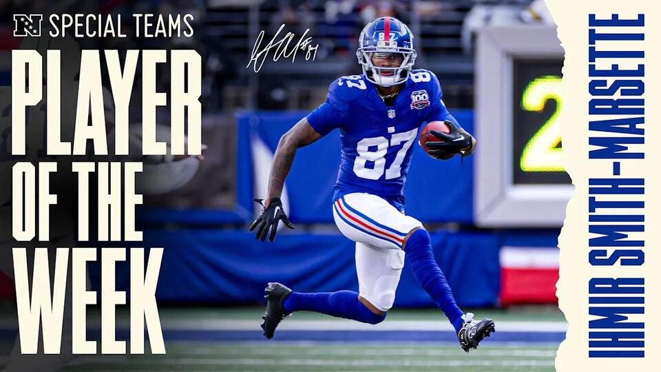 Ihmir Smith Marsette named NFC Special Teams Player of the Week NewsBreak