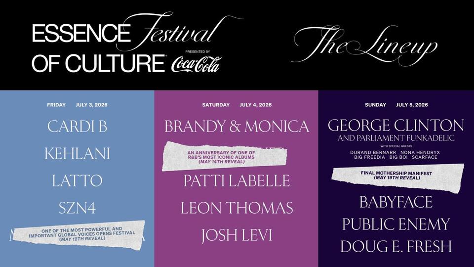 2026 ESSENCE Festival of Culture® Presented by Coca-Cola® Reveals Night ...