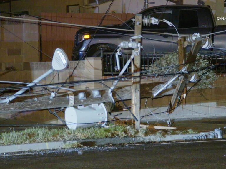 Suspected DUI Crash Downs Pole, Knocks Out Power to Simi Valley ...