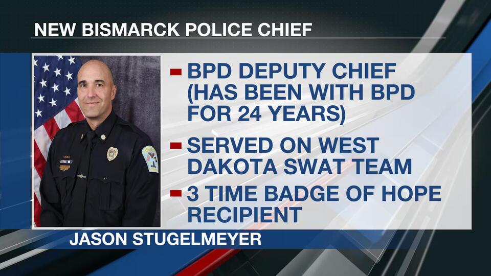 Bismarck City Commission approves new police chief NewsBreak