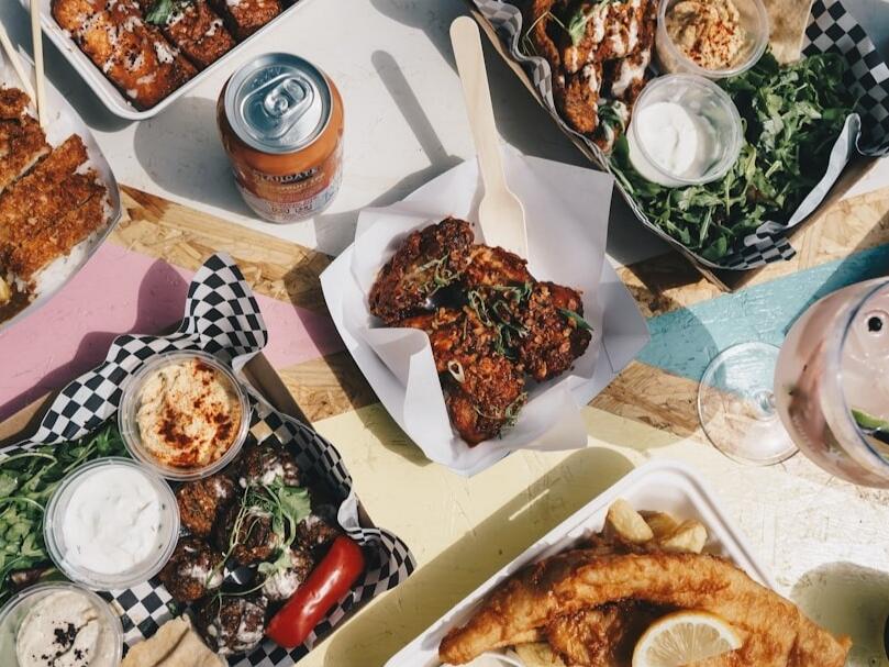 Aviationthemed food hall opens near major California airport with