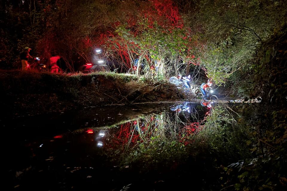 Do you mountain bike at night?