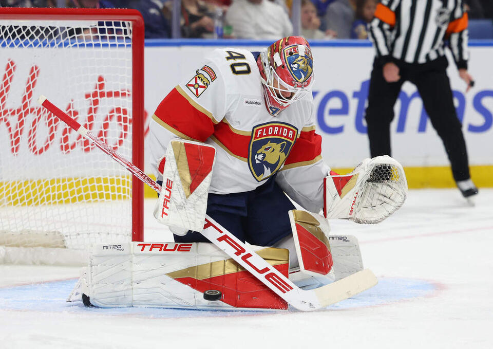 Panthers' starting goaltender out with injury. What's the plan in his ...