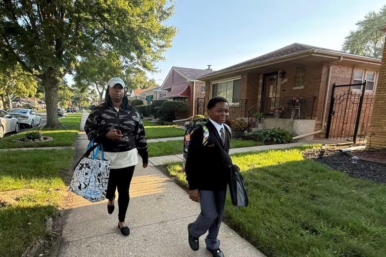 Chicago's 1st Day Of School Brings Excitement And Concerns About Possible Budget Cuts