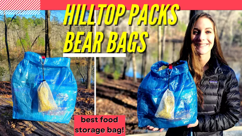 Bear food storage clearance bags