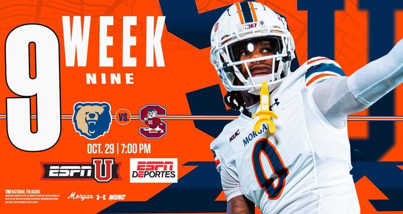 Morgan State Welcomes MEAC Champs #22/25 South Carolina State for ...