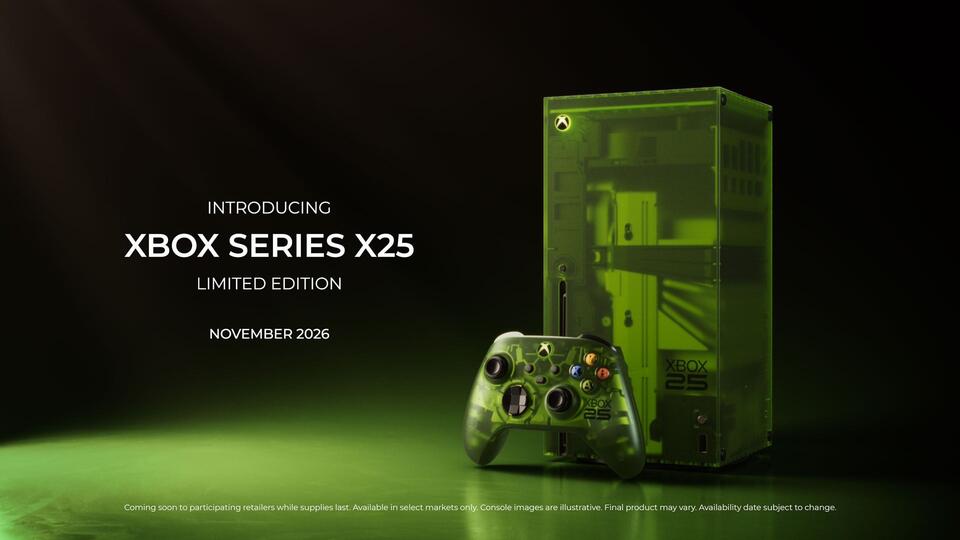 Xbox marks 25th anniversary with new Xbox Series X25 Limited Edition console and matching controller