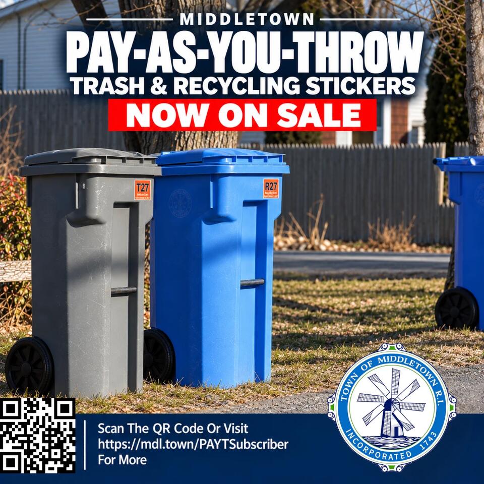 💰 2027 Middletown trash & recycling stickers now on sale - NewsBreak
