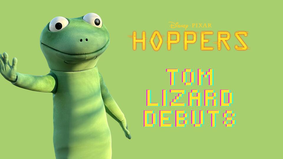 Tom Lizard from Pixar's 