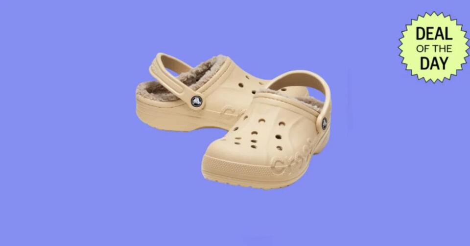 These fleece-lined Crocs keep feet comfortable and warm — and now they’re 50% off