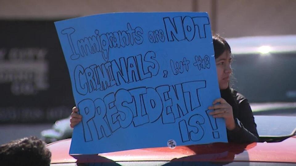 Abilene High students walk out to protest ICE, despite warnings not to ...