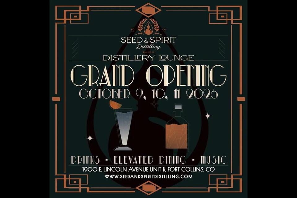 Seed & Spirit Distilling to Open New Fort Collins Lounge - NewsBreak