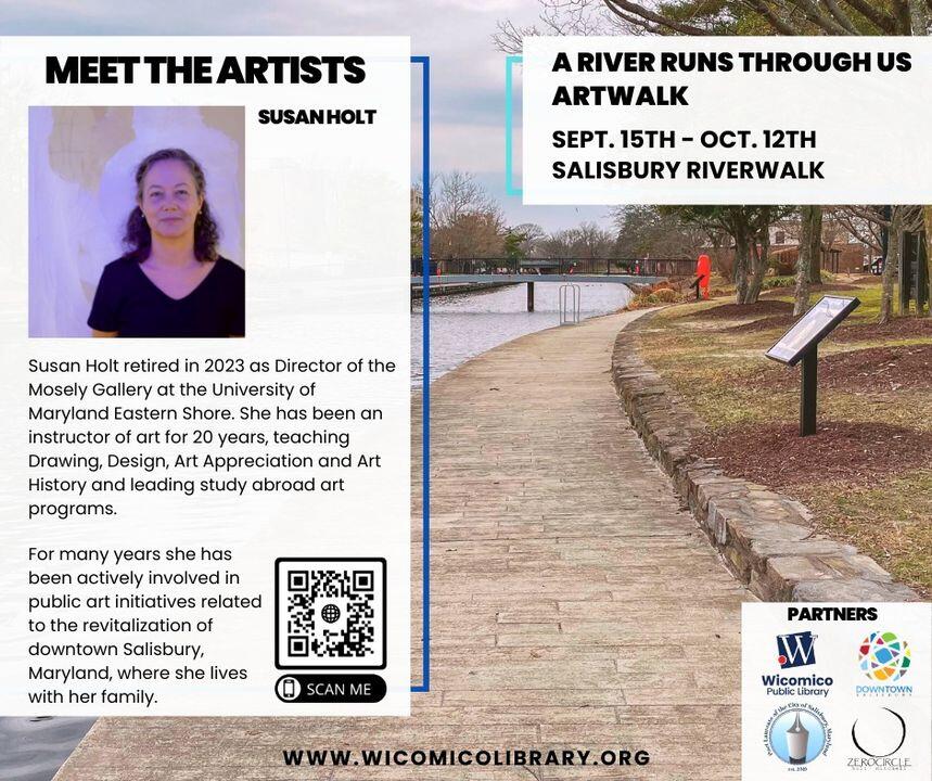 Susan Holt: Artist Spotlight at Riverwalk Artwalk - NewsBreak