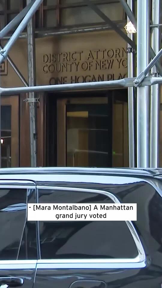 A Manhattan grand jury voted on Thursday to indict former president ...