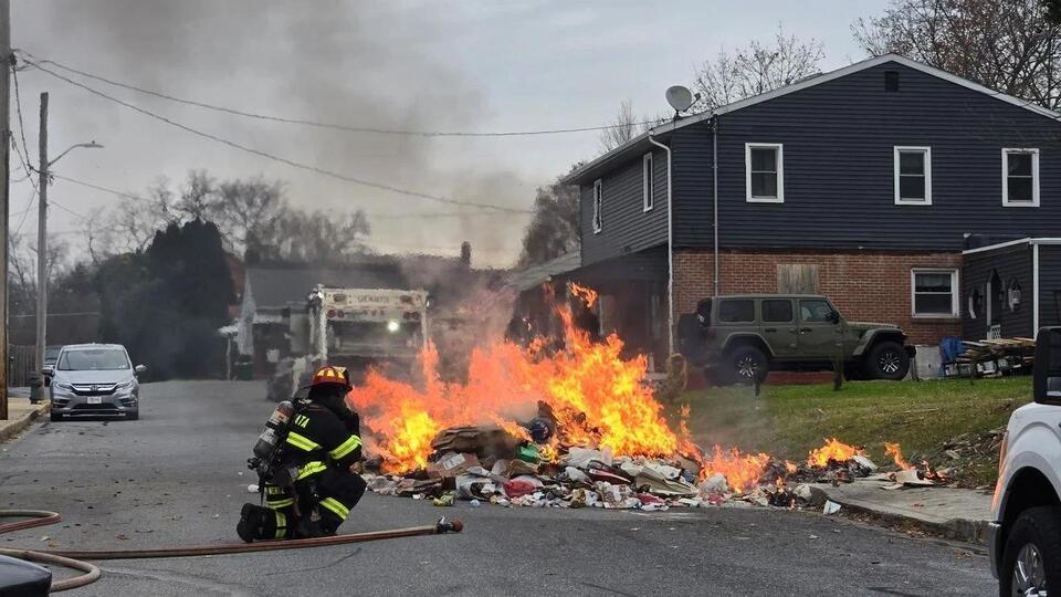 Dumpster truck fire under investigation in Lancaster County: officials ...
