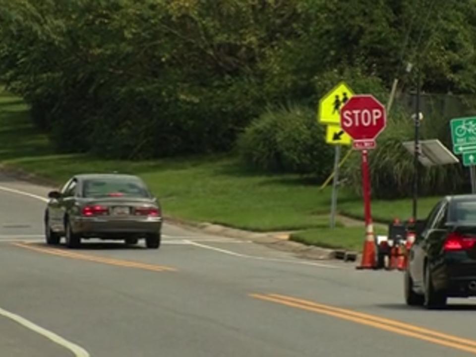Bowie’s new AI stop sign cameras catch drivers in real time