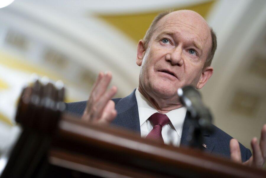 Image for Sen. Chris Coons briefly hospitalized after Delaware traffic accident