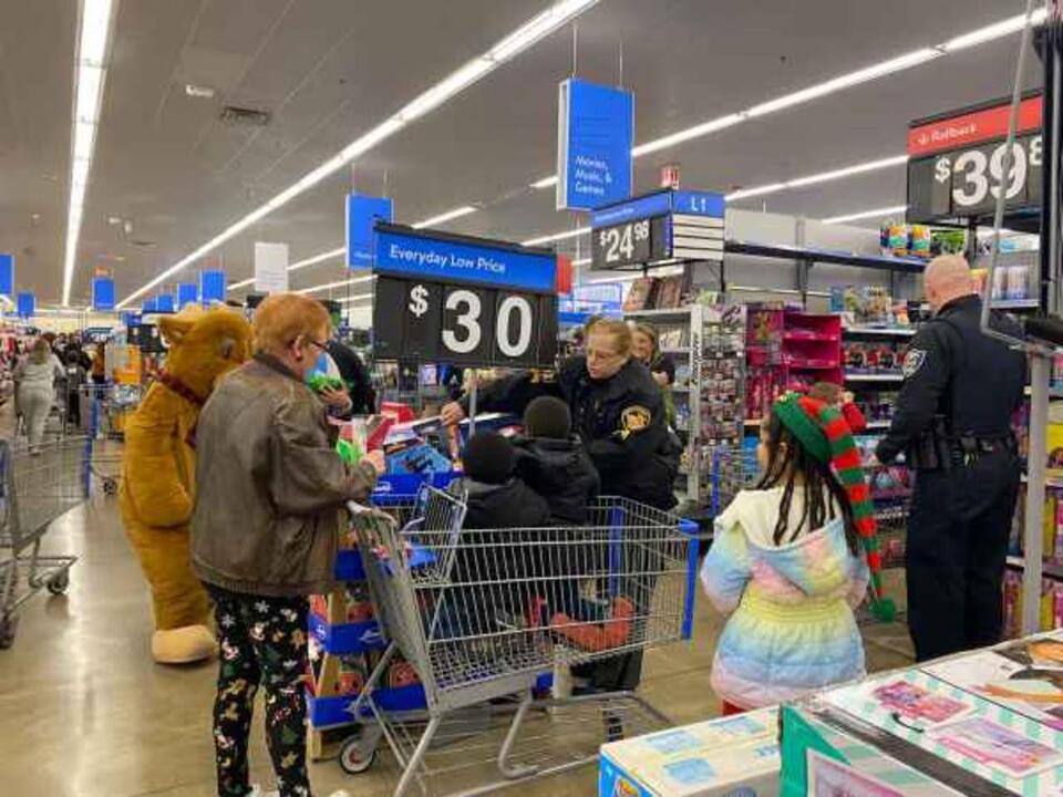 Medina FOP selling raffle tickets for Shop with a Cop - NewsBreak