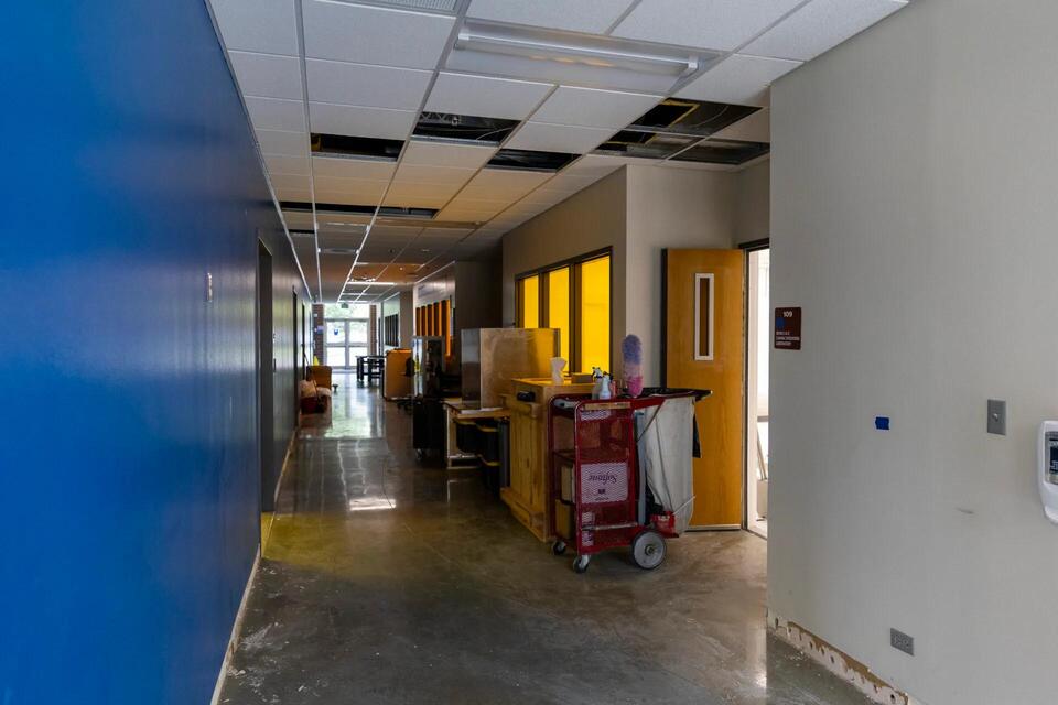 Engineering Building flood displaces students and classes - NewsBreak
