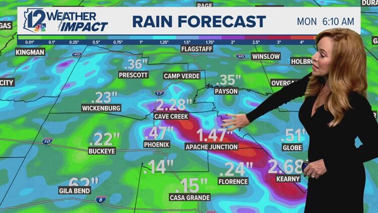 Weather Impact Alert: Strong to severe storms moving through the Valley ...