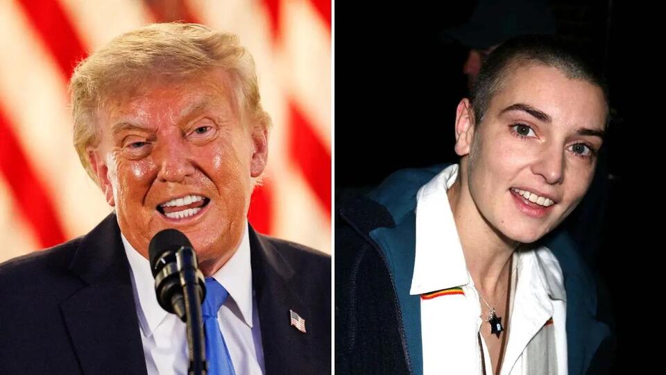 Donald Trump Compares Irish Reporter to Sinéad O’Connor After Dodging ...