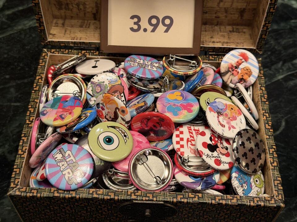 Muppets, Mike, & The Mouse Himself Featured on Individual Buttons ...