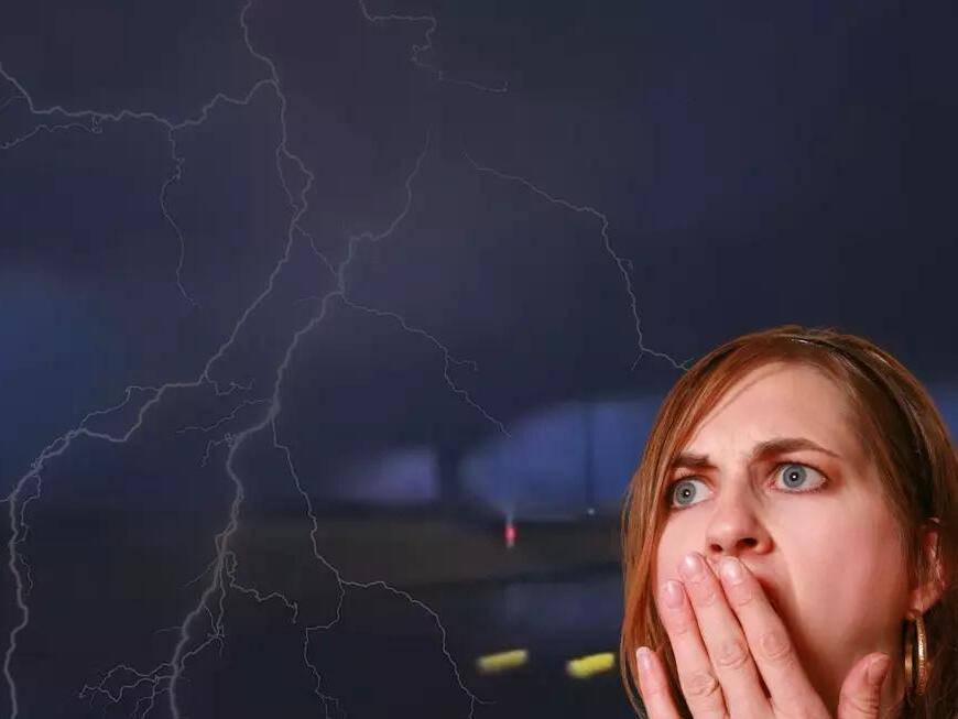 Terrifying Texas Tornado Spotted as Lightning Flashes