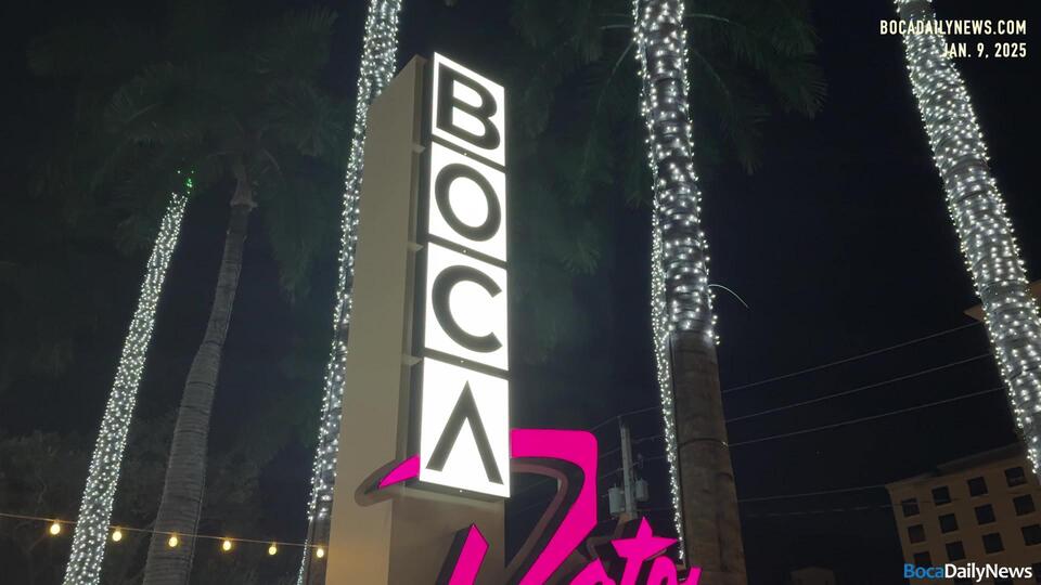 Back to the Future: Boca Raton Goes Retro With 19-Foot Re-Creation of ...