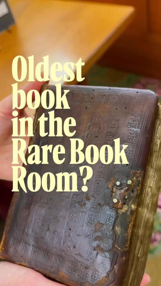 Rare Book Room open for public drop-in hours - NewsBreak