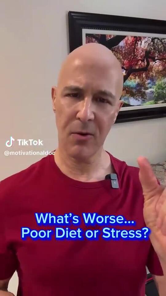 What S Worse A Poor Diet Or Stress Dr Mandell Newsbreak