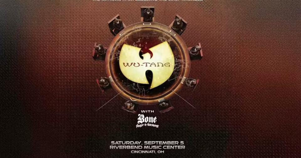Wu-Tang Clan with Bone Thugs-N-Harmony at Riverbend Music Center