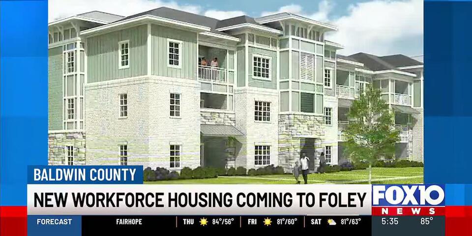 New workforce housing coming to Foley - NewsBreak