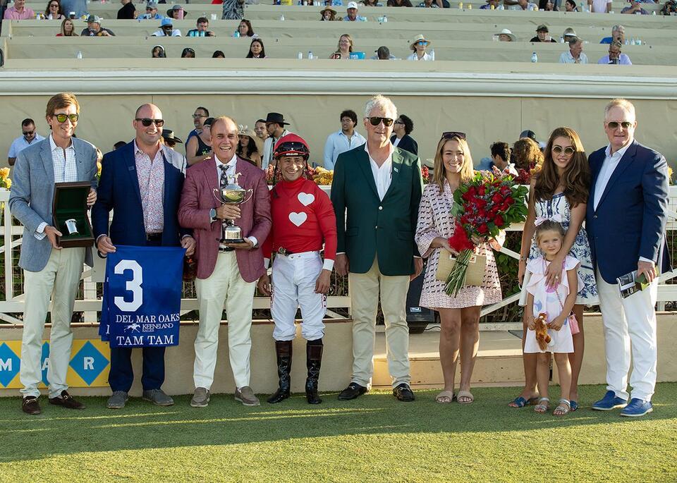 Tam Tam Wins Del Mar Oaks, Medaglia d'Oro Gets 100th Graded Winner