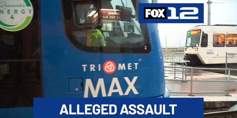 Passenger alleges he was assaulted by security guards on MAX train in ...