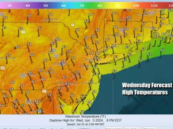 Cold Front Approaching Showers Thunderstorms Late Today Into Thursday