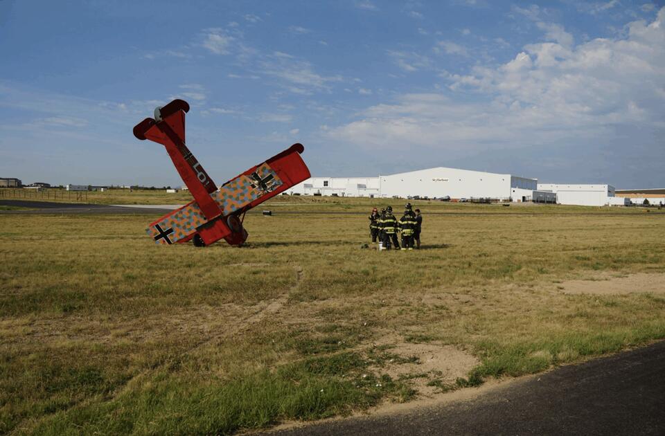 No Injuries After Biplane Crashes At Colorado’s Centennial Airport ...