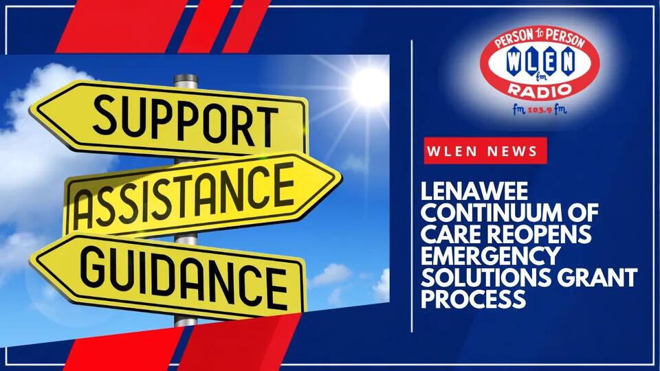 Lenawee Continuum of Care Reopens Emergency Solutions Grant Process ...