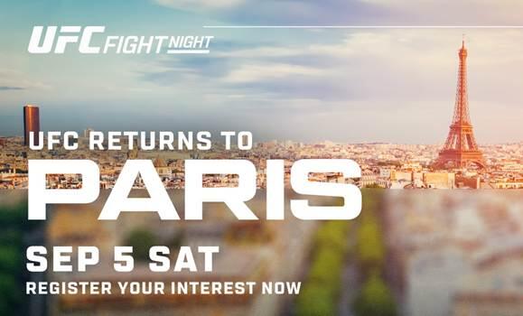 UFC Returns to Paris on Sep. 5 as French Momentum Builds at Accor Arena