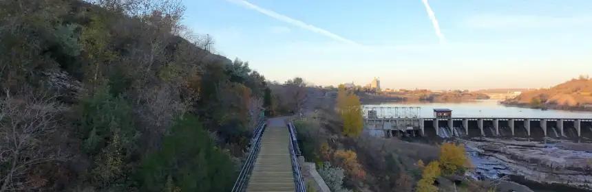King’s Bridge reopened on River’s Edge Trail, deck replacement complete ...